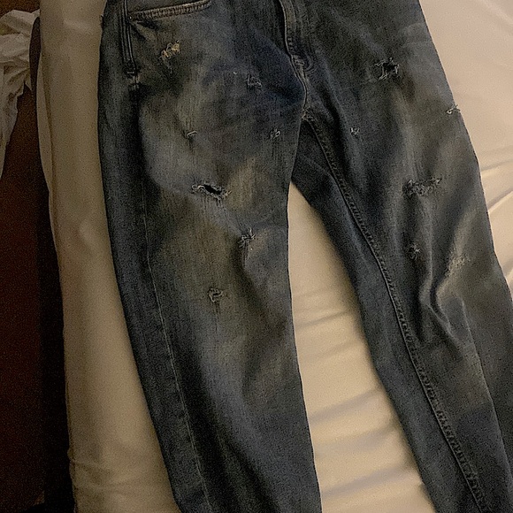 Jeans bleu trouer Zara - Picture 3 of 3